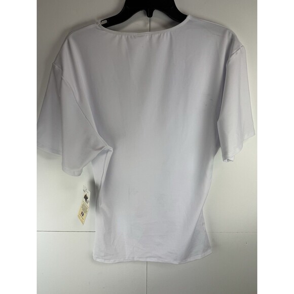 Insta Slim High Compression Short Sleeves V Neck VS0001 Made in USA Size: Large - Picture 7 of 11